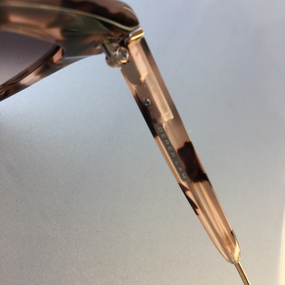 Derek Lam rose tortoise Lenon Sunglasses - Picture 4 of 5